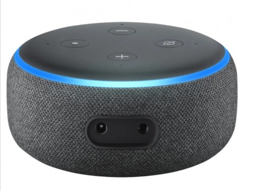 Amazon Echo Dot 3rd Gen Con Asistente Virtual Alexa Carbón 110v/240v