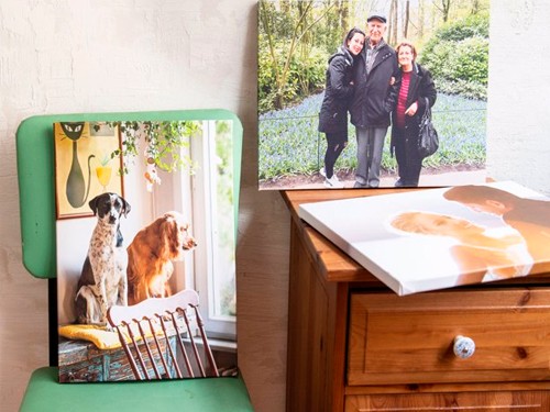 Foto cuadro 30x40 impreso personalizado sobre lienzo artístico