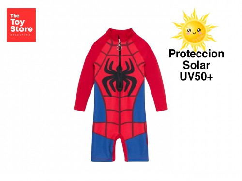 Malla Niño Enterito uv Spiderman Uv 50+ Protecc. Solar Marvel®