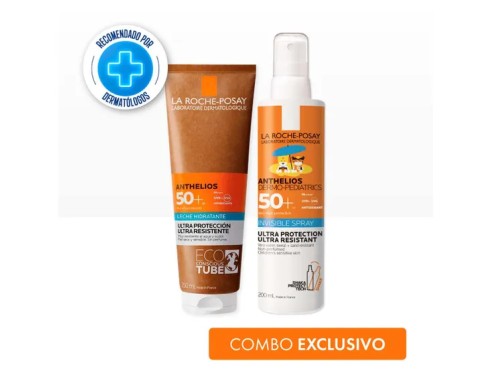 Combo Anthelios Dermopediatrico 50+ 200ML + Protector Solar Spf50+