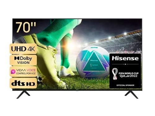 SMART TV HISENSE 70 LED 70A6H 4K UHD