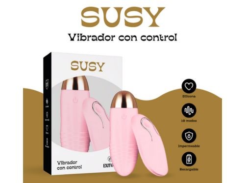 Vibrador con control remoto Susy Exitoys