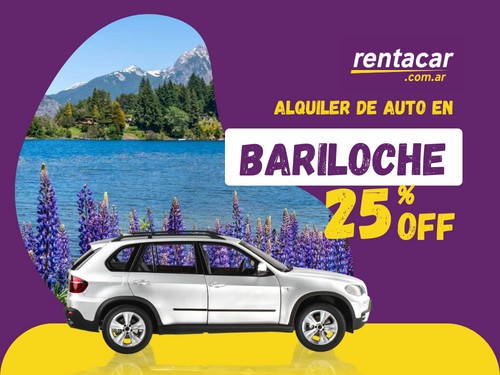 Alquiler de auto en Bariloche - Rentacar.com.ar