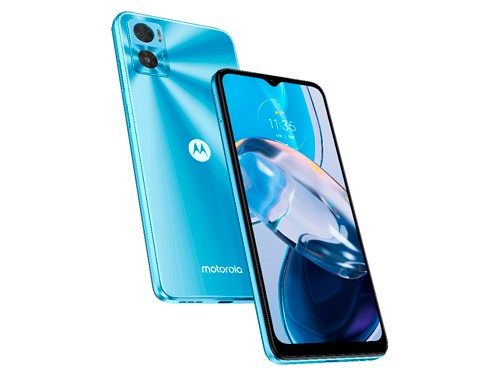 Celular Moto E22 4GB 64GB Octa-Core 16mpx Azul Motorola
