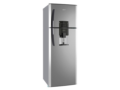 Heladera con Freezer Inverter No Frost 424L Inox Dispenser Drean