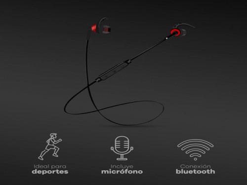 Auriculares In Ear deportivos Bluetooth Micrófono Manos Libres T-go