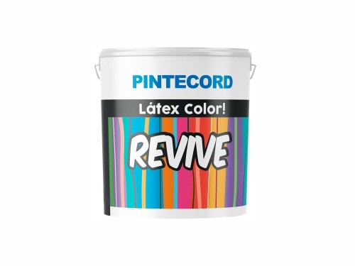 Látex Lavable Interior Varios Colores Satinado 4 lts Revive Pintecord