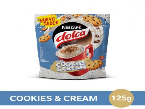 NESCAFÉ® Dolca® Mixes Cookies & Cream 125gr