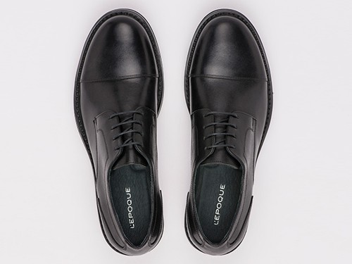 Zapato de Cuero Arles 11 Lepoque Negro