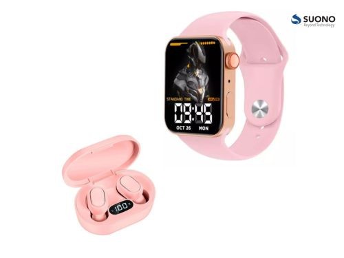 Kit Reloj Inteligente Smartwatch + Auriculares Suono
