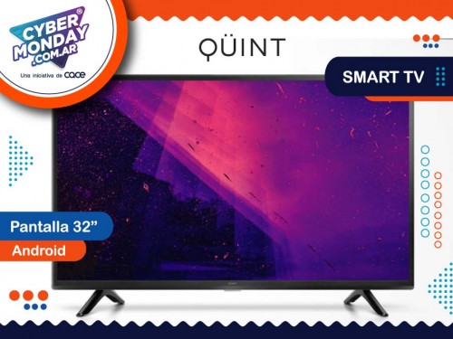 Smart Tv Led Mod.  HD QT2, Pantalla 32", Android, Netflix, Quint