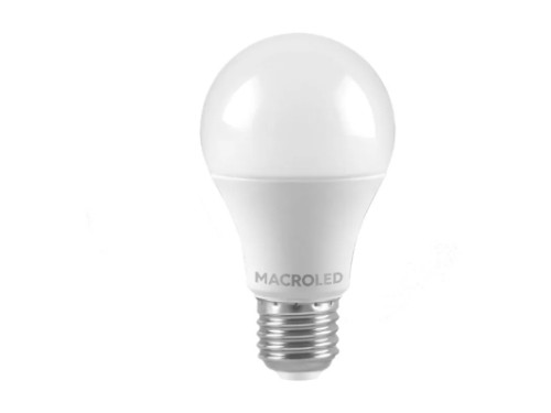 Lámpara Led Bulbo 15W E27 6000K Macroled