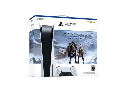 Consola PS5 Playstation 5 825Gb Fisica Edition GoW Ragnarok Joystick