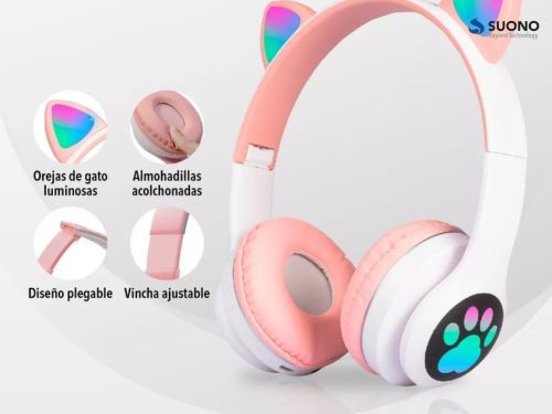 Auriculares Inalambricos Suono Bluetooth Recargable Flexible