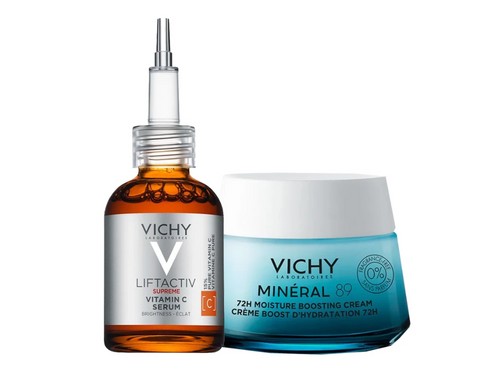 Combo Vichy Liftactiv Vitamina C + Cremas Mineral 89 Sin Fragancia