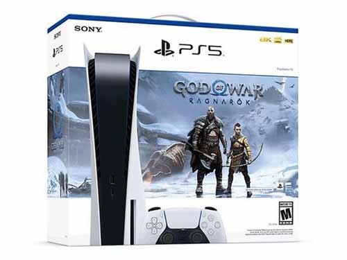 PlayStation PS5 825GB 1 Joystick + God Of War Ragnarok Sony