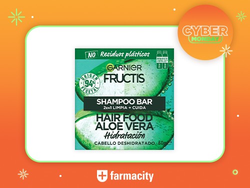 Shampoo Sólido Garnier Fructis Hair Aloe Vera x 60 g