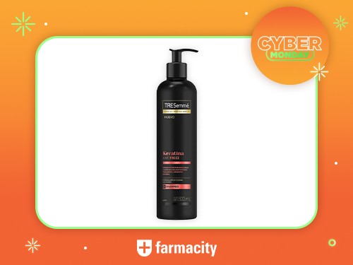 Shampoo Dosificador Tresemmé Keratina AntiFrizz x 500 ml