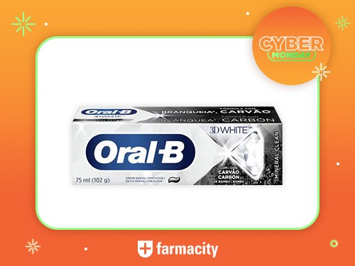 Pasta Dental Oral B 3D White Mineral Clean x 102 g