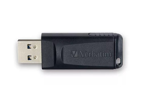 PEN DRIVE VERBATIM SLIDER USB RETRACTIL 64GB