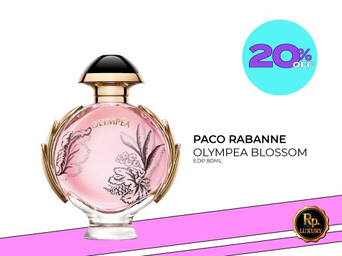 20% off PACO RABANNE OLYMPEA BLOSSOM 80
