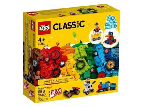 Lego Classic Ladrillos Y Ruedas 11014