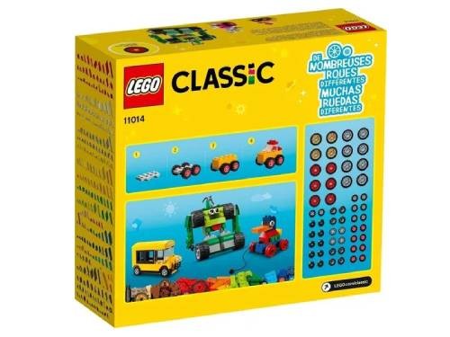 Lego Classic Ladrillos Y Ruedas 11014
