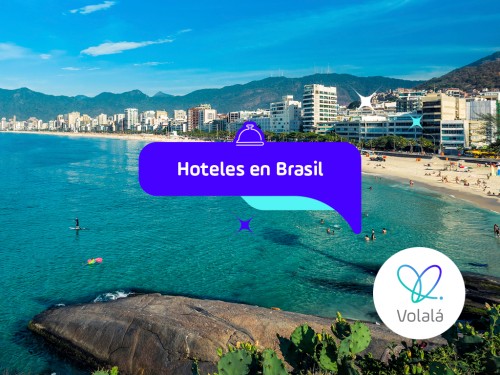 ¡Hoteles en Brasil con hasta 25%OFF y cancelación gratuita!