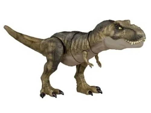 Dinosaurio T-rex Jurassic World Ruge Y Golpea Hdy55 Mattel