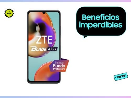 Celular ZTE Blade A72s 128/3gb Space Gray