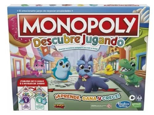 Juego De Mesa Monopoly Junior Descubre Jugando F44365731
