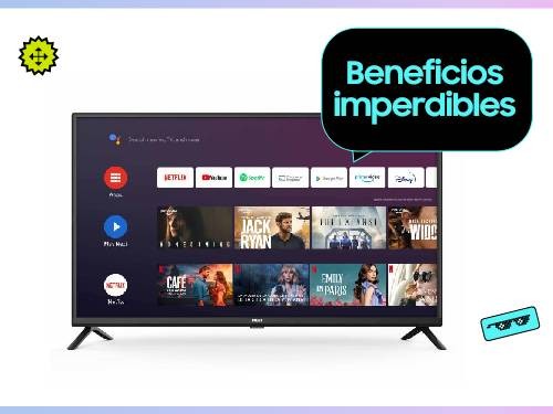 Televisor Led Smart tv RCA 32" C32AND Android Tv