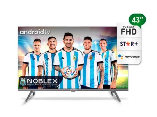 TV LED NOBLEX 43" DR43X7100 FHD,HDMI, ANDROID