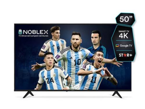 TV LED ULTRA HD NOBLEX 50" DK50X7500, 4K, GOOGLE TV