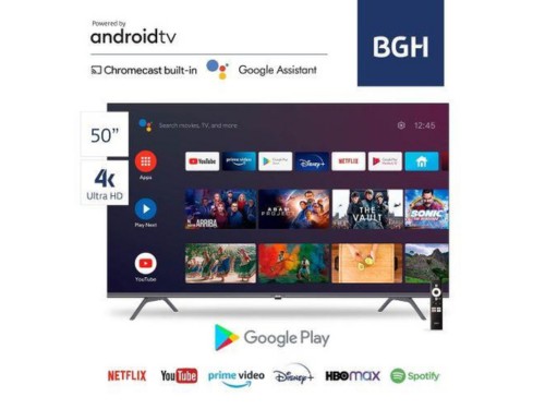 BGH 50" B5022US6A,4K ULTRA,SMART,ANDROID
