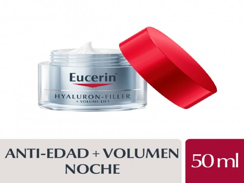 Hyaluron-Filler + Volume-Lift Crema de Noche Eucerin x 50 Ml