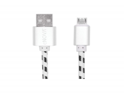 Cable micro USB eNova metal 2m
