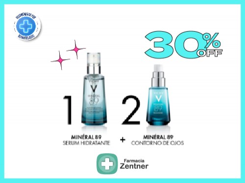 COMBO VICHY MINERAL 89 BOOSTER + MINERAL 89 OJOS