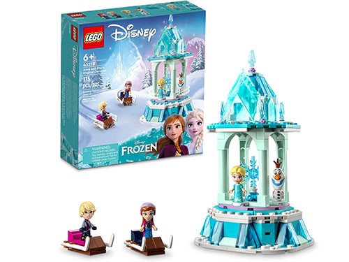 Carrusel Magico LEGO Disney Frozen Anna y Elsa