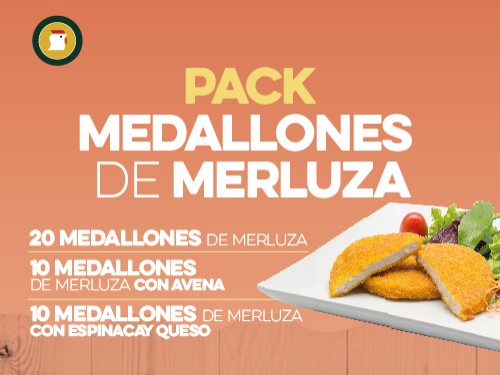 Pack Medallones de Merluza