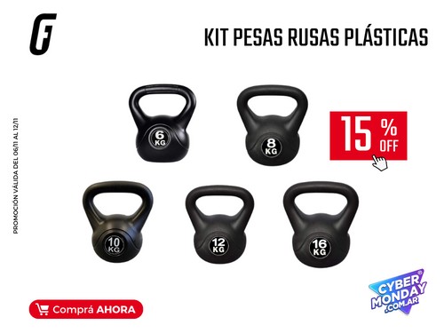 Pesa Rusa 10kg - Fitness Shop Bahia