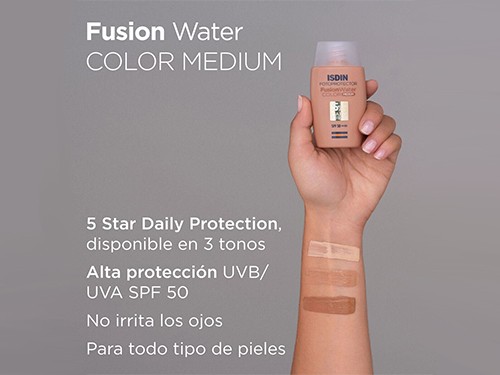 Isdin Foto Fusion Water Color Medium 5 Stars 50 Spf - 50ml