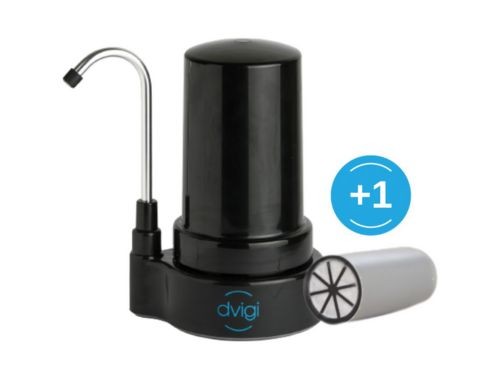 Purificador de Agua COMPACT Negro + 1 Repuesto DVIGI