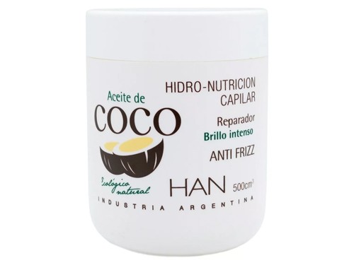 Han Aceite Coco Mascara Reparadora Nutrición Intensa 500ml