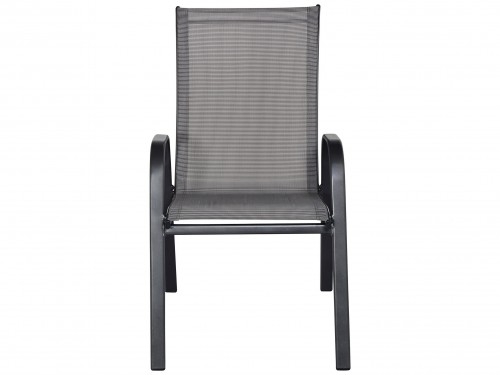 Silla de exterior Sling gris Just Home Collection