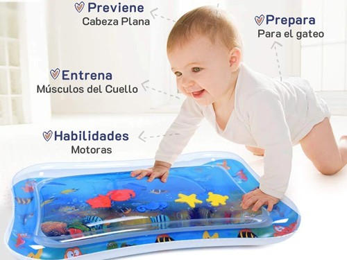 Alfombra Baby Splash Juguete de Estimulación Bebé Espacio Mamás