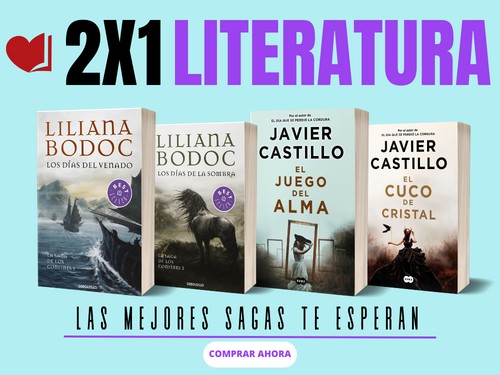 PACK 2X1 EN LIBROS DE LITERATURA