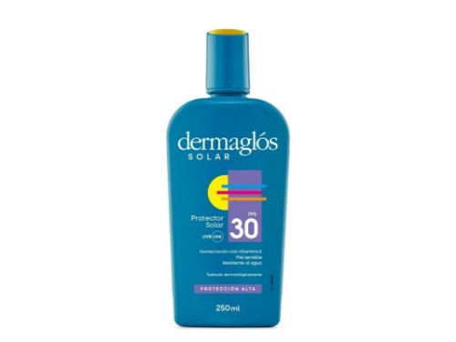 Dermaglos Protector Solar FPS 30 Con Vitamina E 250 Ml