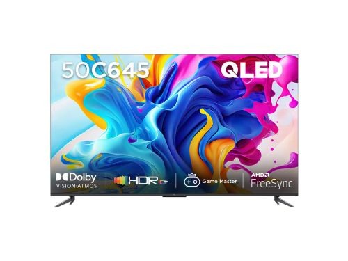 Smart TV 50" QLED 4K GOOGLE TV TCL