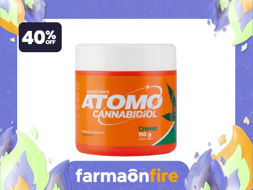 ATOMO - Crema hidratante cbd pote 110 grs